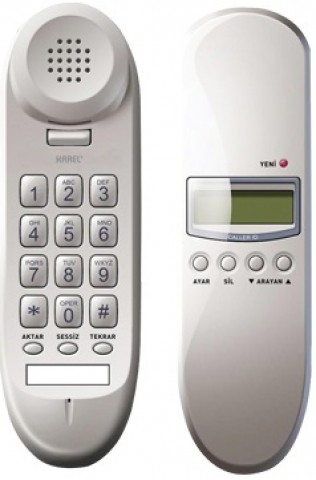 KAREL  Duvar Telefon makinası  TM 910 C-IDli