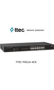ttec Switch PSG16-4CR, 16 portlu Gi